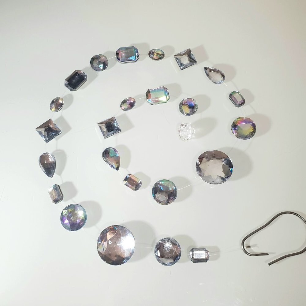 SUNCATCHER 3 FT Long Premium Acrylic Gemstones Garden Art, Tree Jewelry, Window - Picture 3 of 11